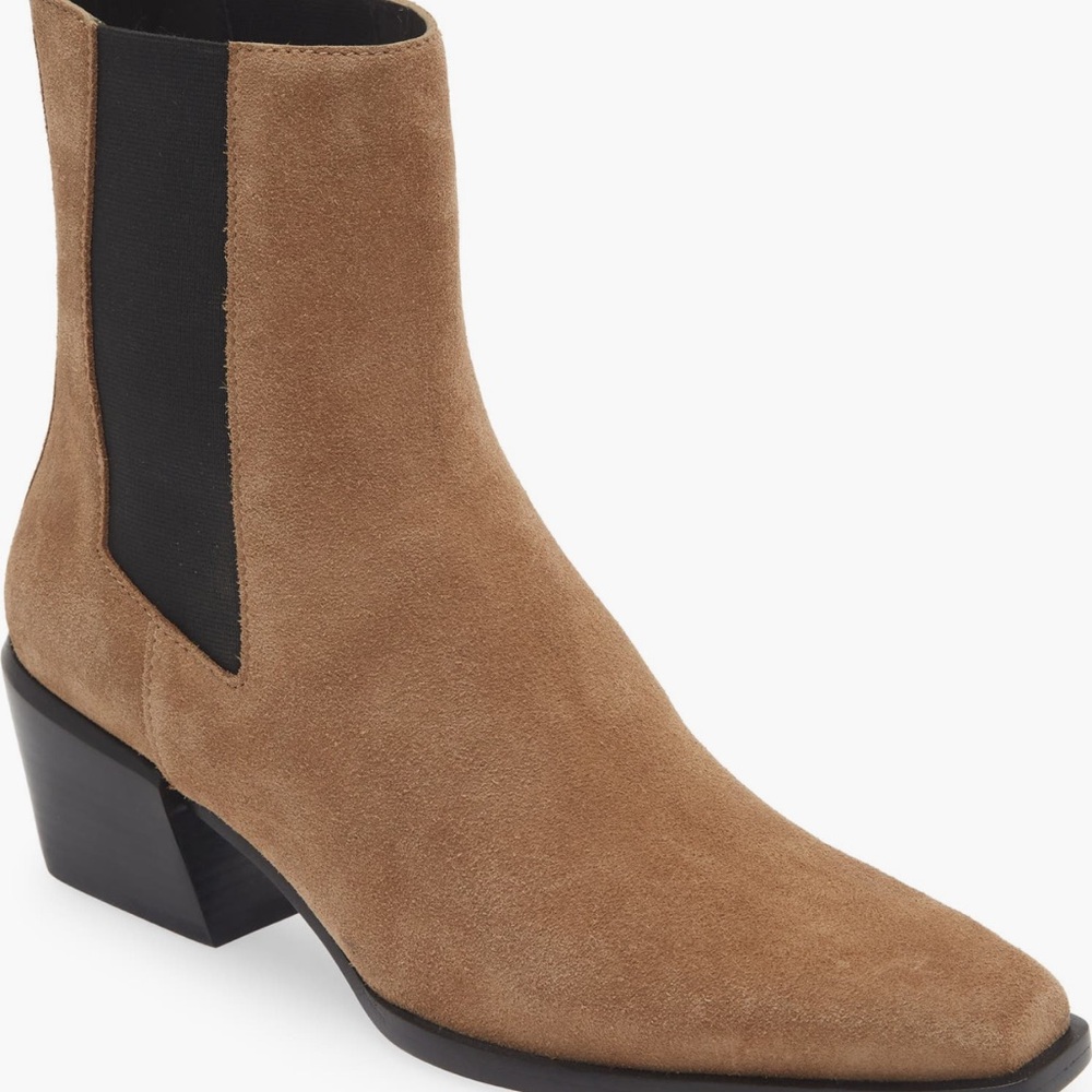 rag & bone Tan Suede Ankle Boots